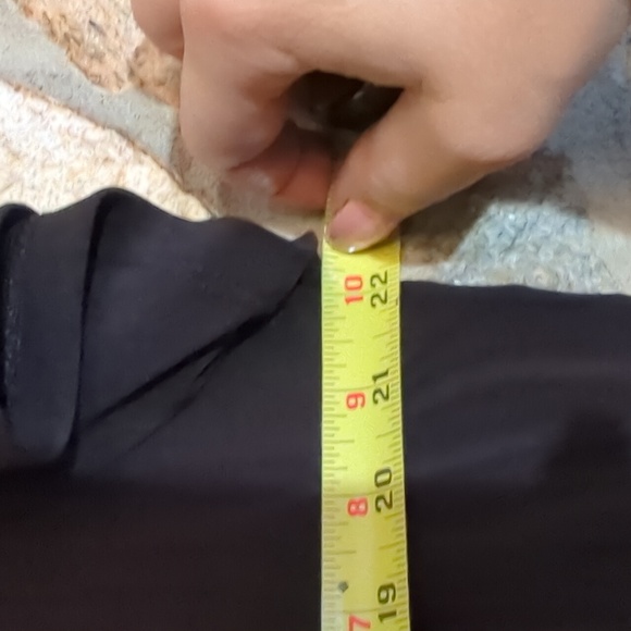 Chico's Black V-Neck Dress - Picture 8 of 9